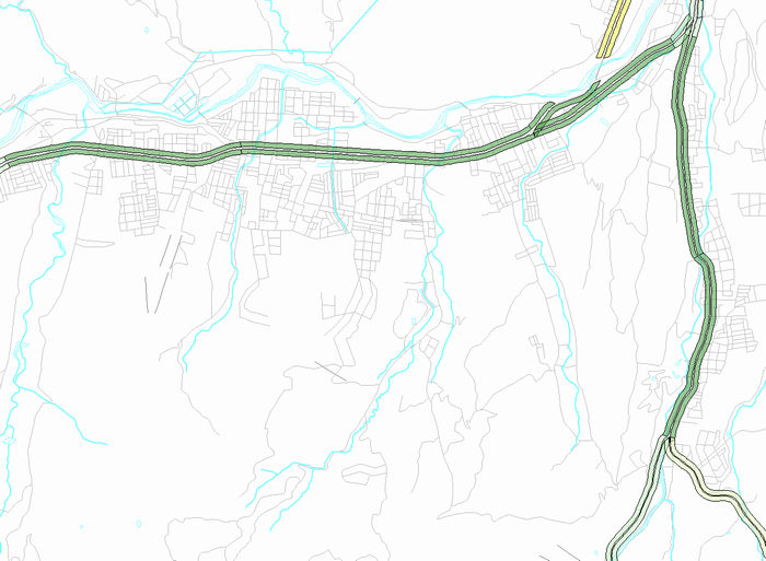 区間別集計データ　南区(南東部)　昼間