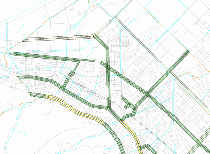区間別集計データ　手稲区(北部)　夜間