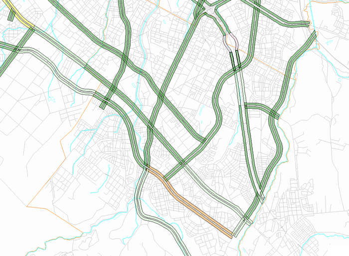 区間別集計データ　清田区　夜間