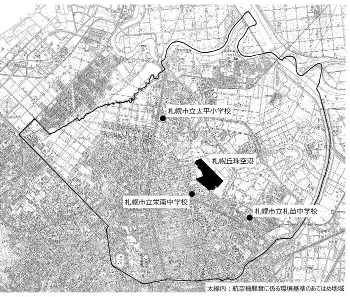 令和2年度航空機騒音調査地点