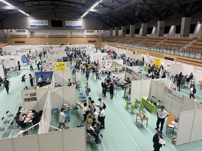 シニアワーキングさっぽろ2025会場の様子