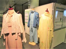 写真：旅立ちの衣装展示