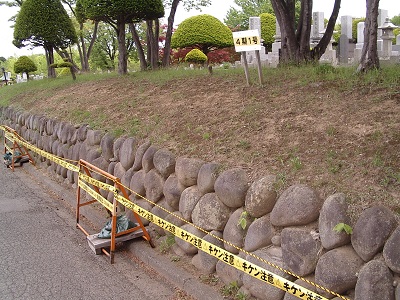 石垣の修繕