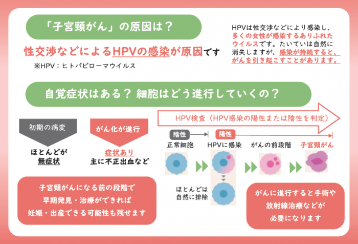 子宮頸がんの原因は
