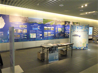 令和6年度河川事業パネル展の様子1