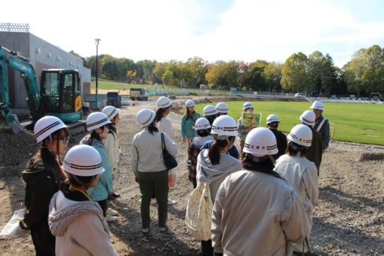 写真：月寒公園（その1）現場見学2