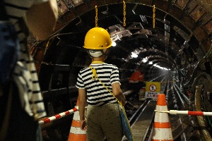 写真：東北通幹線耐震化工事の様子2