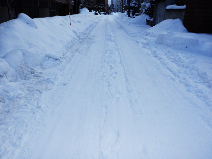 自然圧雪（14時30分）