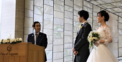 写真：結婚式の様子8