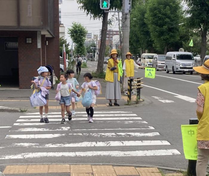 見守り活動の様子1