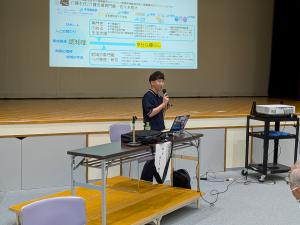 全体研修会講師の佐々木さん