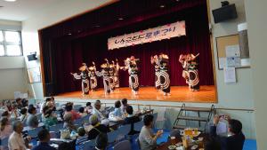 天舞龍神の演舞の様子