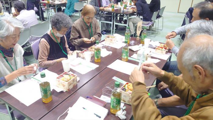 会食の様子