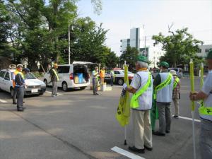 街頭啓発開会式