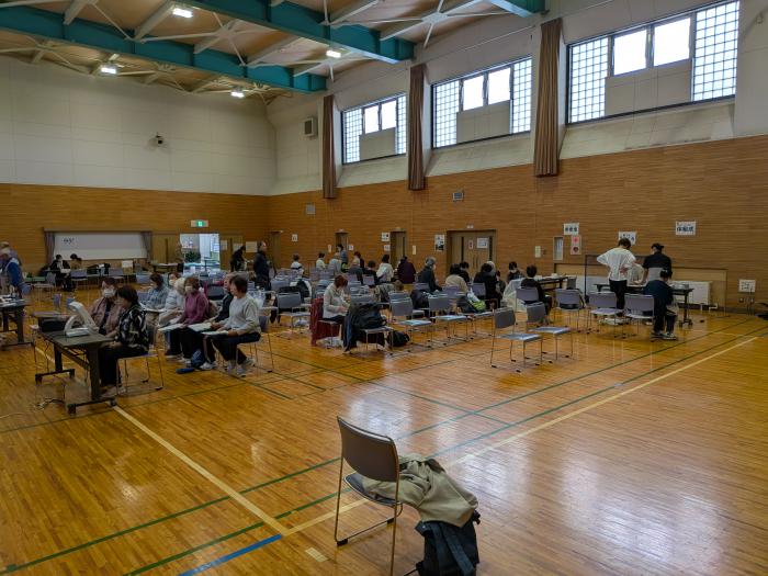 会場の様子（新・新地区センター）