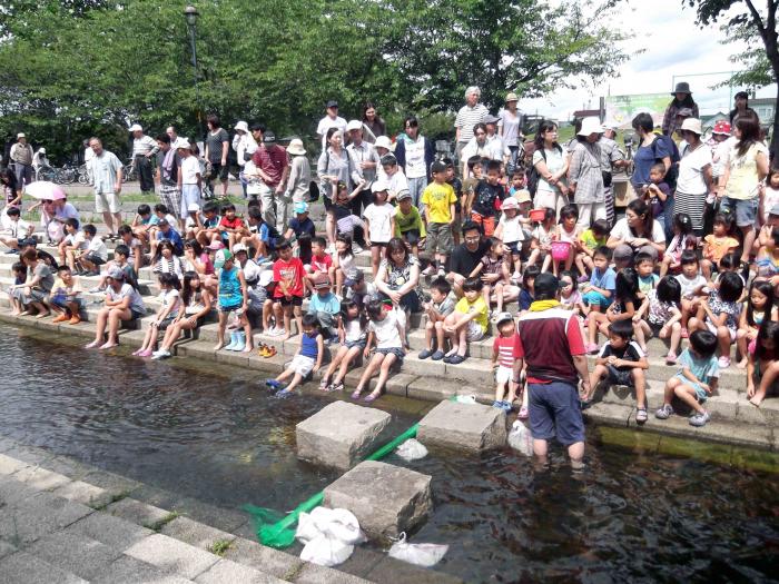 第５回安春川子どもサマーフェスティバルが開催されました