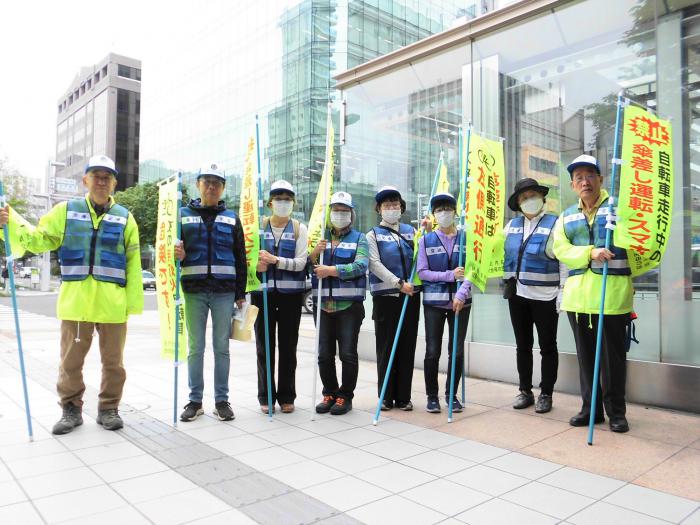 鉄西地区の交通安全指導員のみなさん
