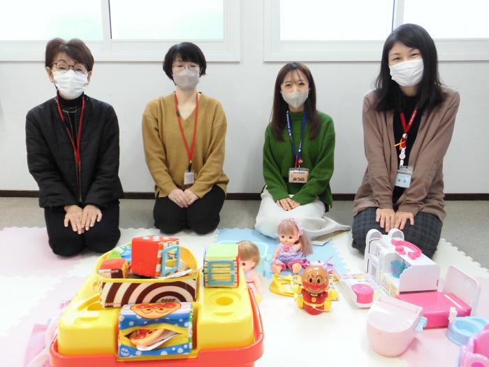 「なかよしクラブ」を運営するスタッフたち
