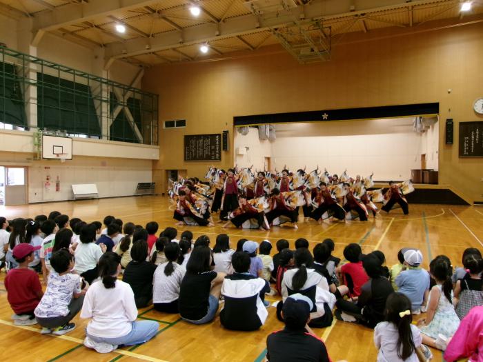 YOSAKOIの演舞