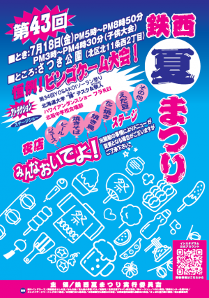 夏祭りのポスター詳細