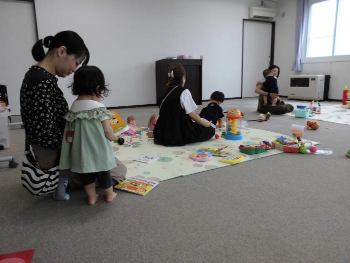 自由に遊んでいる様子