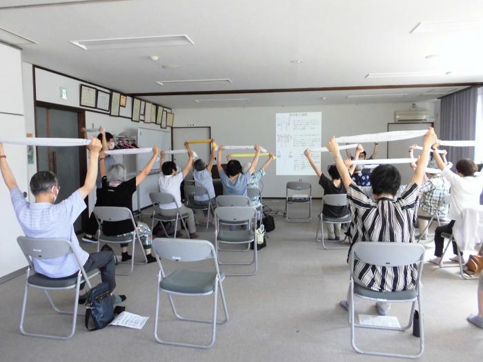 肩甲骨周りのストレッチ