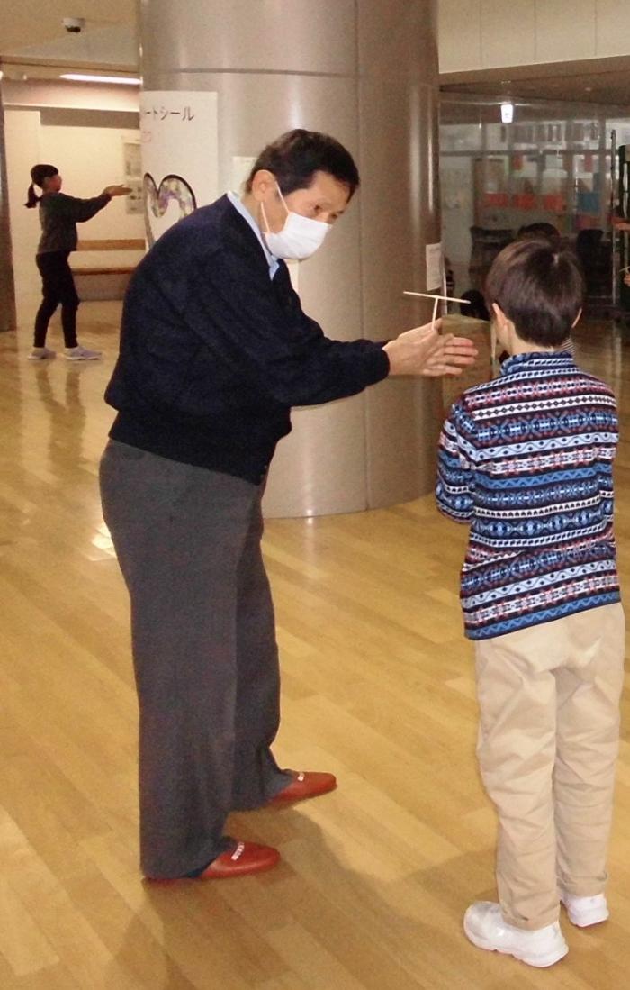 大人気だった竹とんぼ