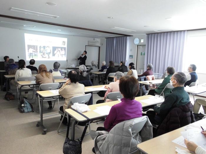 健康教室の全体の風景の様子