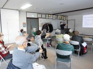 街頭啓発を行った鉄西地区の皆さん