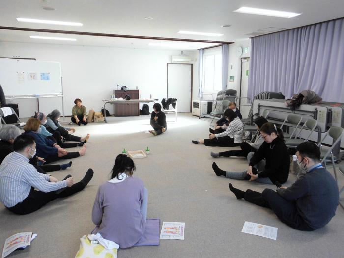 薬草植物園の前でパチリ！