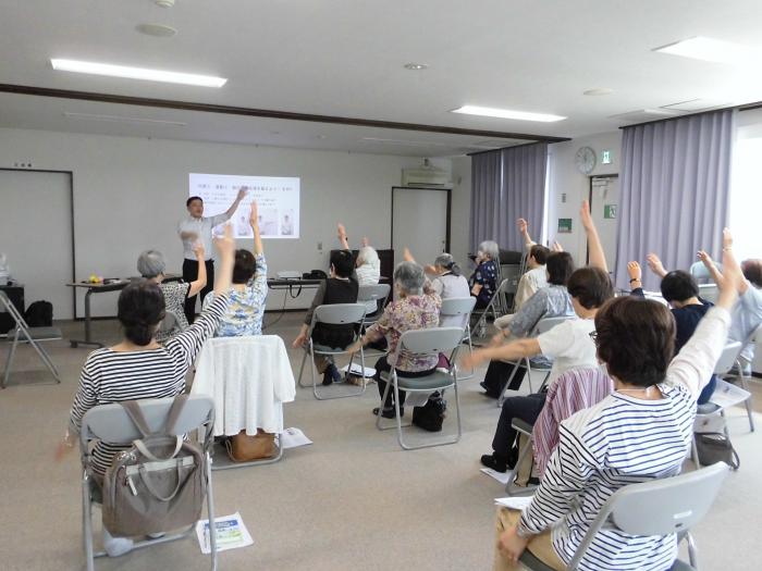 皆で歌を歌いました。