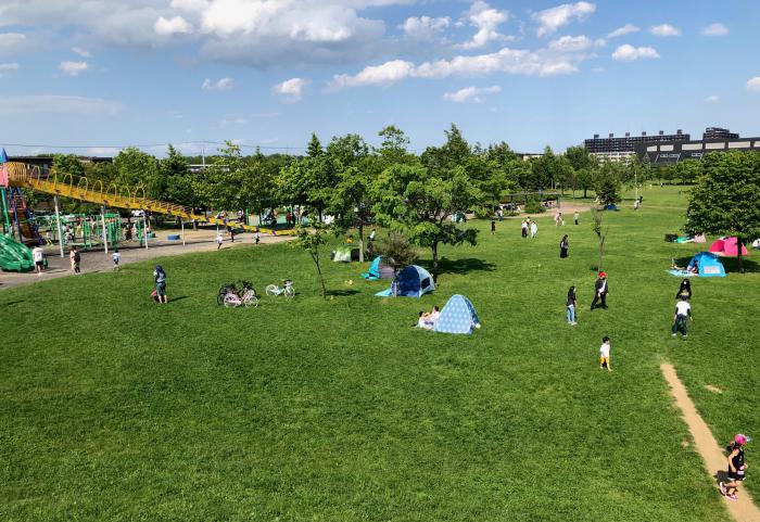 屯田公園の様子