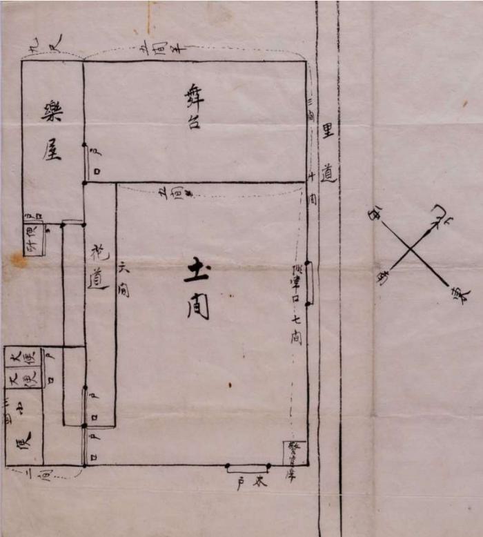 若松館図面