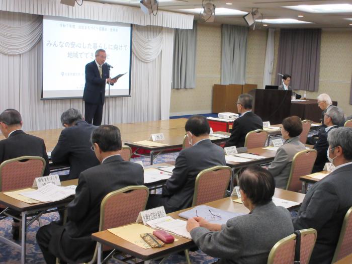 成田議長あいさつ