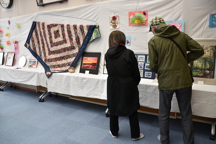 作品展示の様子