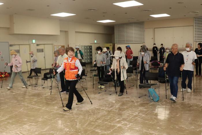 室内での講座