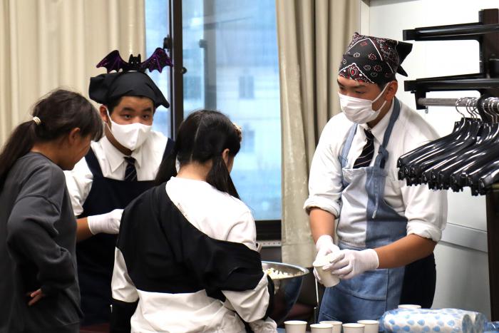 ボランティア高校生