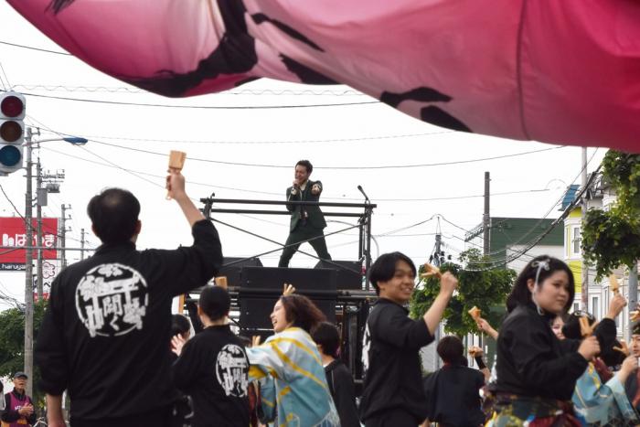 上杉周大さんと、その母校のYOSAKOIチーム、札幌学院大学・文京台