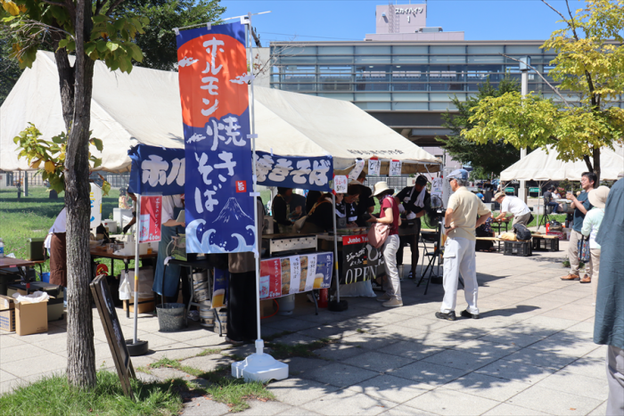 屋台の様子