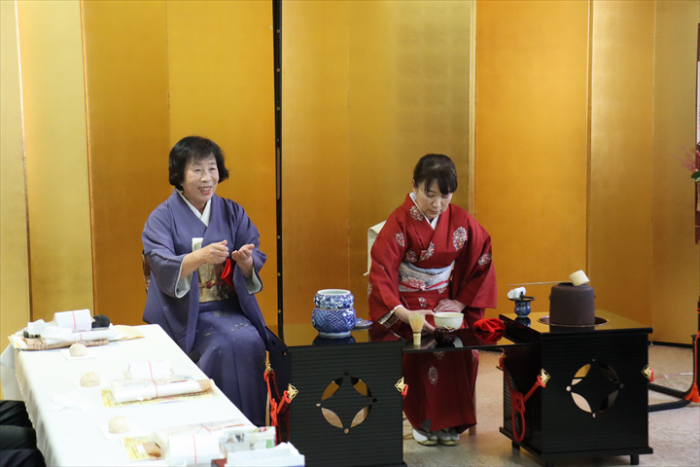 お茶席