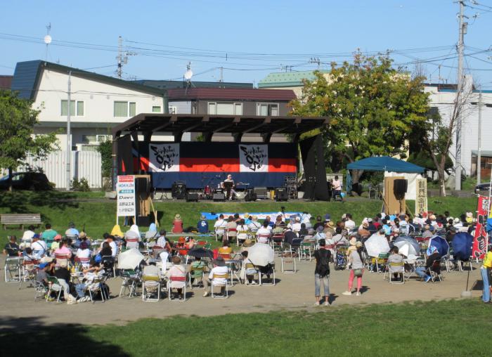 新琴似音楽祭会場全体の様子