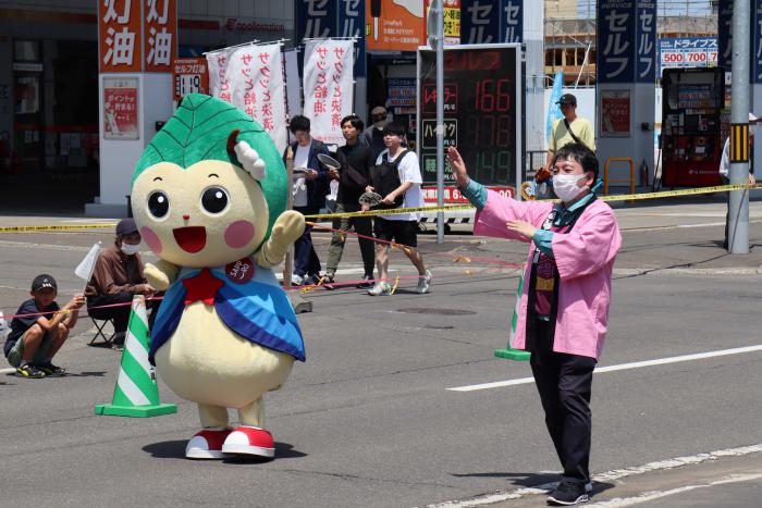 新琴似音頭を踊るぽっぴぃ