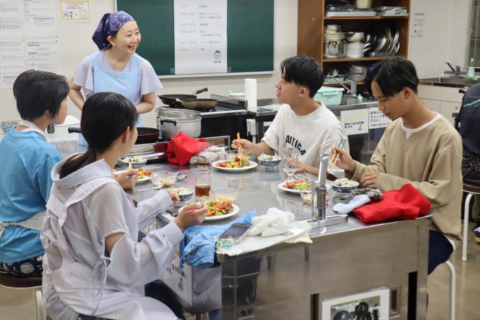 完成後の実食タイム