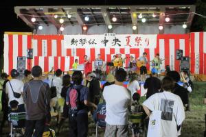 NEW KOTONIESのライブ（新琴似中央夏まつり）