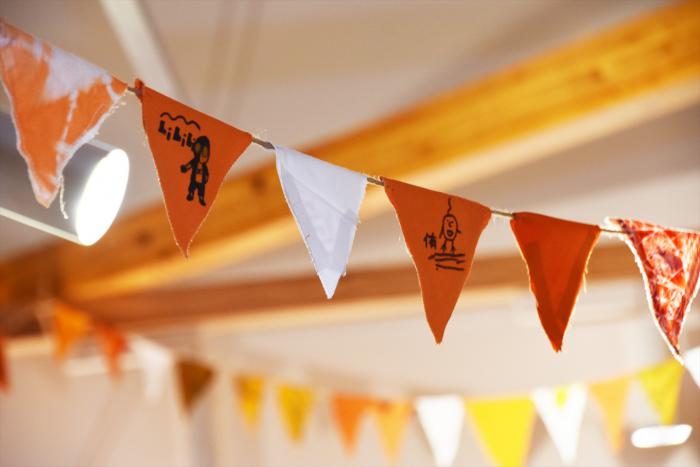 手作りガーランド