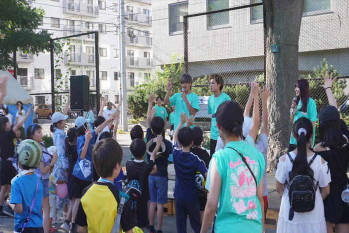 vs祭人の様子