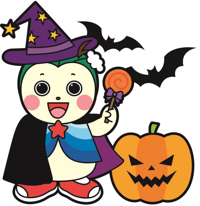 ぽっぴぃのハロウィン仮装イラスト