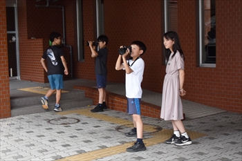 一眼レフカメラの使い方を練習
