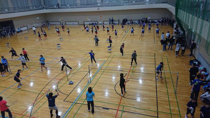清田区民バドミントン交流大会