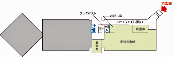 4階の案内図